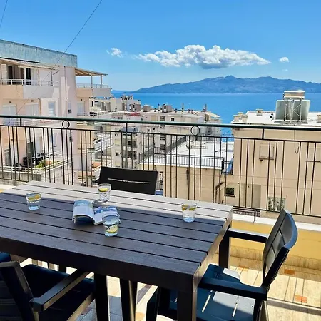 Colorful Sea View Apartment Sarande Exterior photo